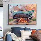 Пин-Ап # q холст постер из шелковой ткани современный Стиль принты вечерние дом Декор #2021-0121-30