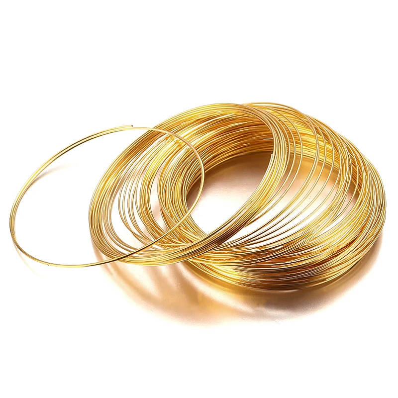 Высококачественная 100 петля 0 6 мм запоминающее Бисероплетение стальная