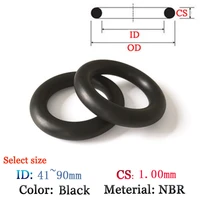 cs 1 041 0 fluororubber o ring 10pcs washer seals plastic gasket silicone ring film oil and water seal gasket nbr material ring