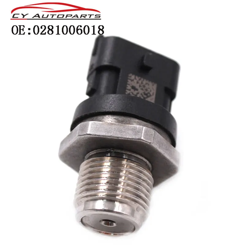 

1800 Bar Fuel Rail Pressure Sensor For Ford Ranger Everest Mazda BT-50 BT50 2.5 3.0 2008 0281006018 WE01-13-GC0 New
