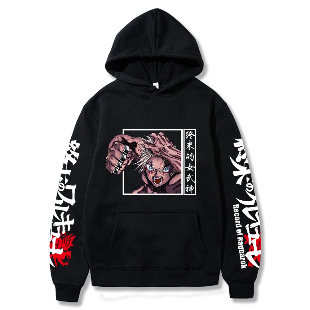 

Record of Ragnarok Pullovers Hoodie Tops Loose Long Sleeves Tracksuit Sweatshirt For Men And Women