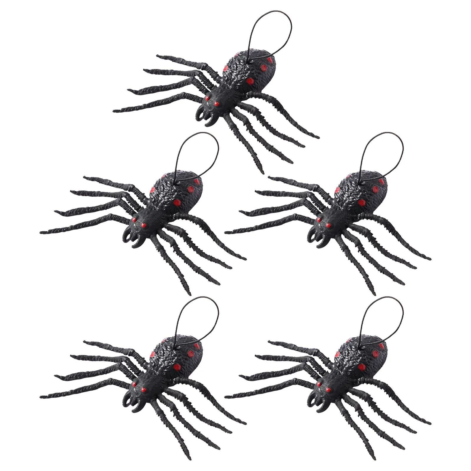 Имитация паука Шутки Игрушка реалистичное насекомое животное модель из ПВХ