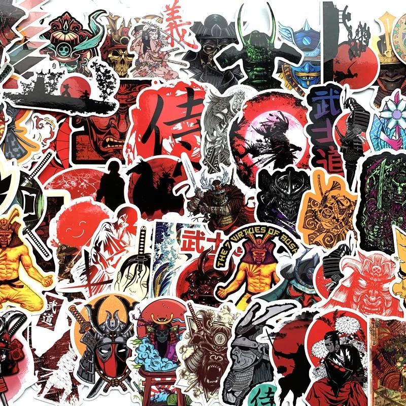 65 шт. наклейки в японском стиле для ноутбука гитары чемодана скейтборда