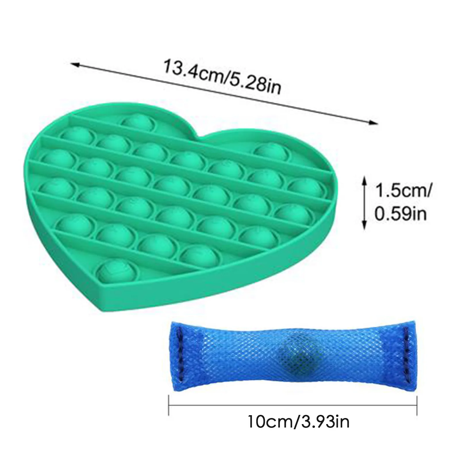 

23 Pcs Sensory Fidget Toys Set Relieve Stress Toy Bundle Noodle Rope Luminous ball Bubble Press For Kids Adults T50