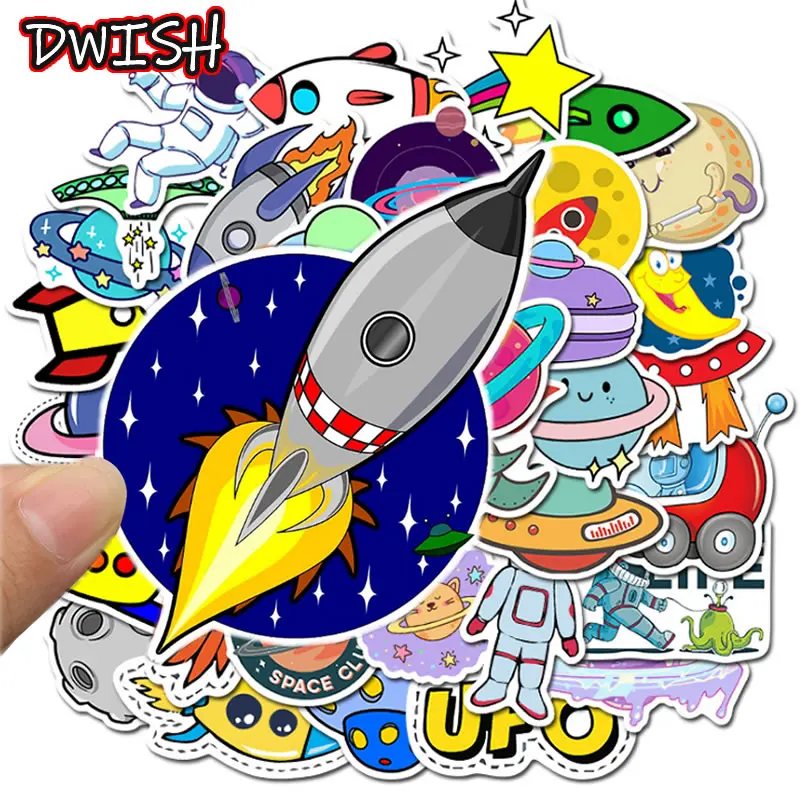 50 шт. в упаковке водонепроницаемые наклейки для скейтборда гитары чемодана