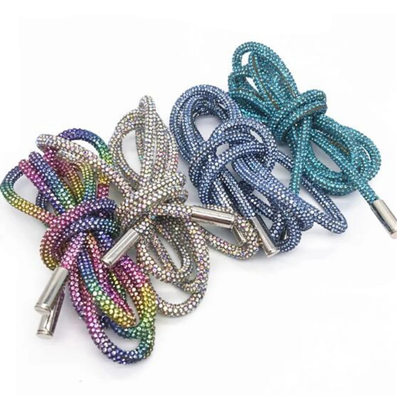 Круглая стразы резиновый шланг алмазная труба обрезка ювелирных изделий шнурок