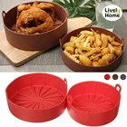 Силиконовая корзина для выпечки, многоразовая жаровня, Квадратная тарелка, подкладка для гриля, подложка для духовки, аксессуары для воздуховодов