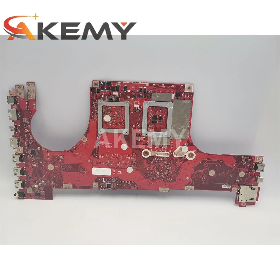 Kaufen GL704GM Laptop Motherboard Für ASUS ROG Strix NARBE II GL704GM S7CM Original Mainboard HM370 I7-8750H GTX1060 V6G