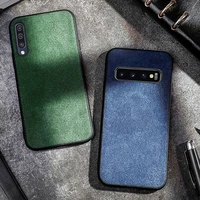 phone case for samsung galaxy s7 edge s8 s9 plus note 8 9 a5 j5 j7 a7 a8 j6 a10 a20 a30 a40 a60 a80 m40 suede leather back cover