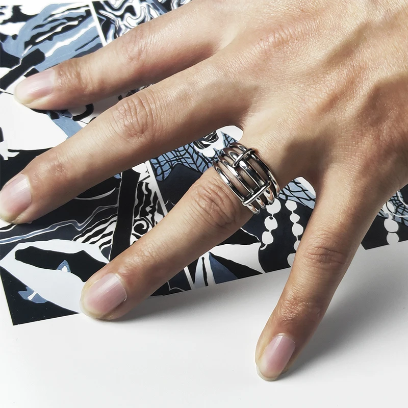 

2021 New Design Retro Rings Women Man Trendy Exquisite Simple Multi-Ring for Girls Punk Style Jewelry Finger-Ring Gift Trinkets