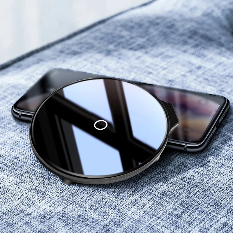 Беспроводное зарядное устройство 10 Вт высокоскоростное беспроводное 8 мм для IPhone