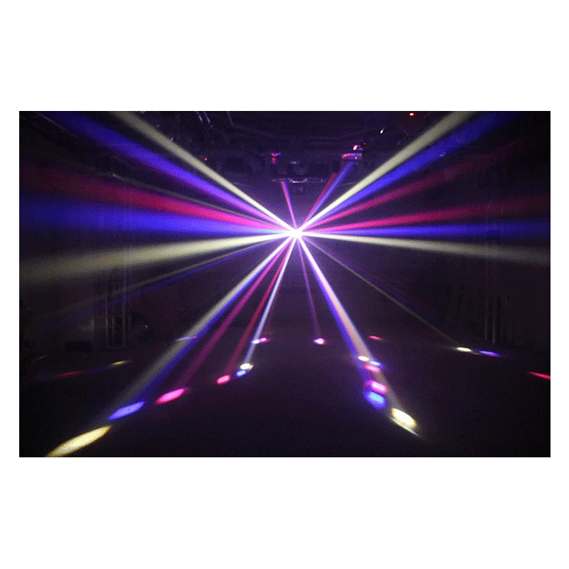 Новое поступление светодиодный лазерный стробоскоп в форме бабочки с пультом