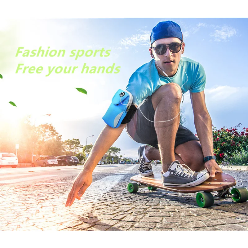 

Универсальный Фитнес Бег сумка рука сумка чехол для 6 "Спорт на открытом воздухе мобильный телефон держателем карманом для монет