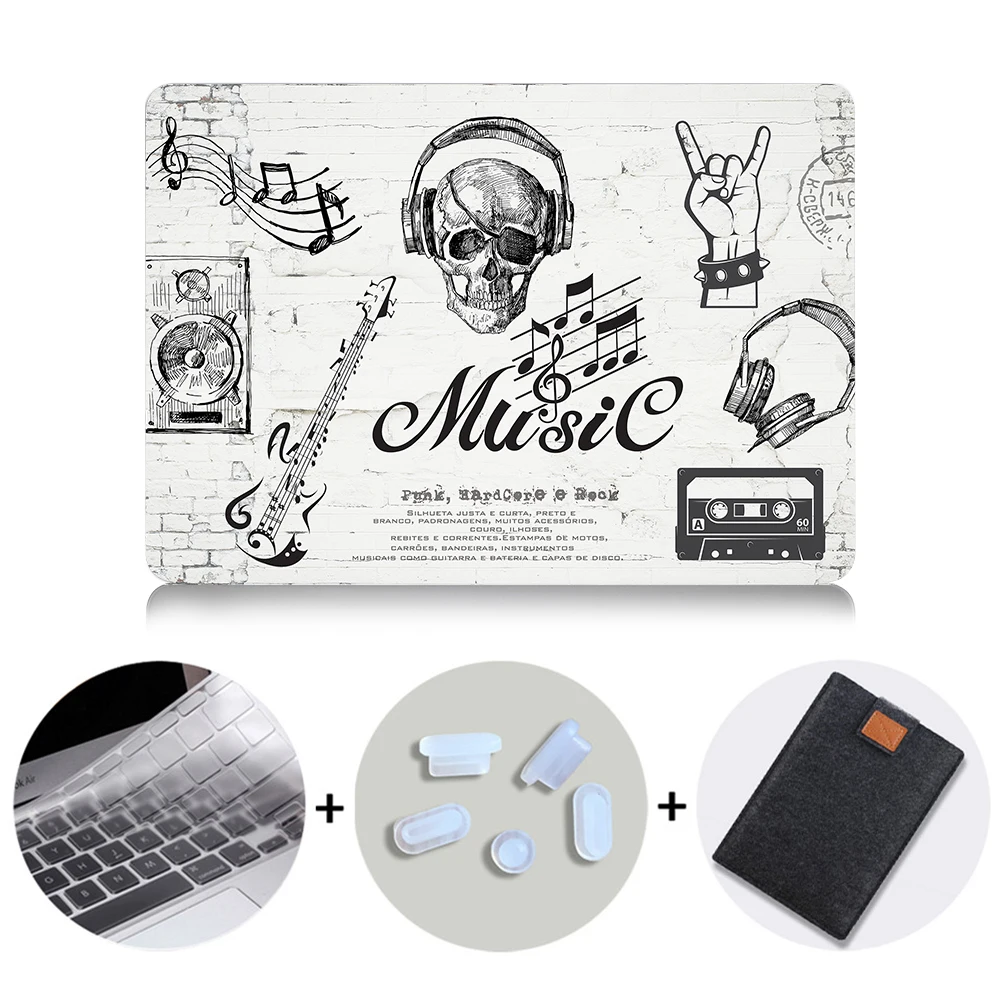 MTT чехол в стиле ретро для Macbook Air 11 13 Pro 13,3 16 15 retina с сенсорной панелью для apple mac book 12 дюймов a1534 чехол для ноутбука - Цвет: MB02