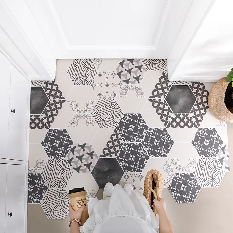 Моющийся дверной коврик из искусственной кожи ванная комната кухня маслостойкий