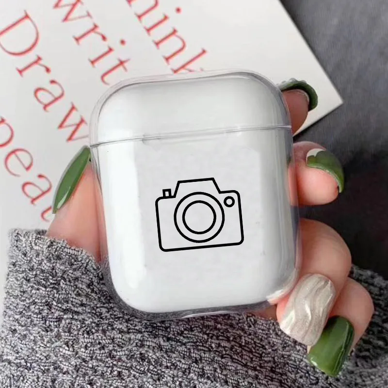Роскошные аксессуары для карт чехол для Airpods 1 2 прозрачная Bluetooth гарнитура наушники дорожный прозрачный мягкий чехол s силиконовый чехол