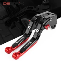 desrik motorcycle folding extendable cnc moto adjustable clutch brake levers for cfmoto 400nk 400 nk 650nk 650 nk 2016 2017 2018
