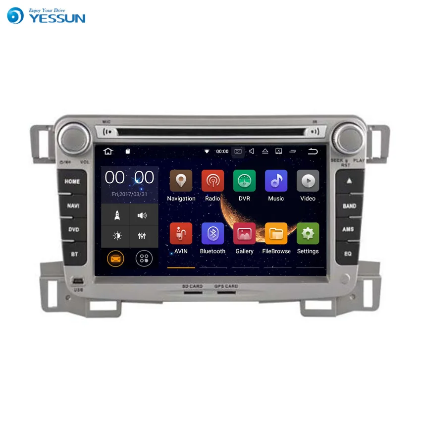 Радио YESSUN Android автомобильный DVD плеер для Buick Sail 2009 ~ 2013 стерео радио мультимедиа GPS