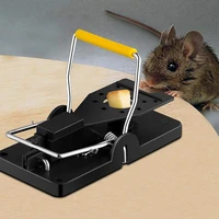household rat trap indoor plastic mouse catcher reusable smart self locking mouse shoot boxes garden animals control products