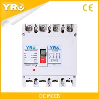 dc 4p 250a moulded case circuit breaker switch mccb solar battery main switch solar battery protector car charging pile isolator