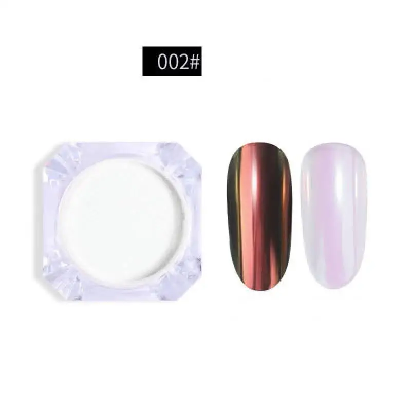 Симфония Русалка неоновый розовый жемчужный порошок для дизайна ногтей Краска