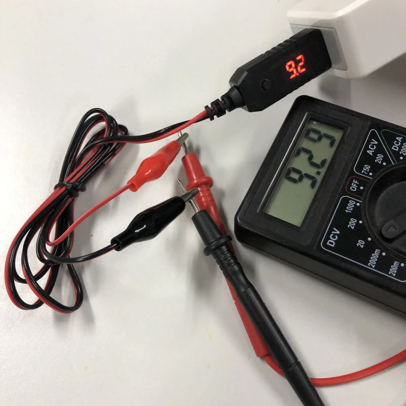 

QC3.0 USB to 5V to 12V AA 9V Battery Eliminator Replace 4-8pcs AA AAA Batteries