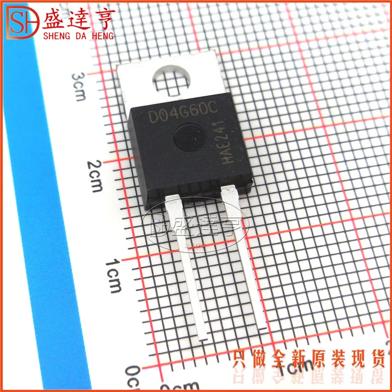 10 шт./лот IDH04SG60C D04G60C 4A 600V TO 220 SIC новый оригинальный в наличии|Транзисторы| |
