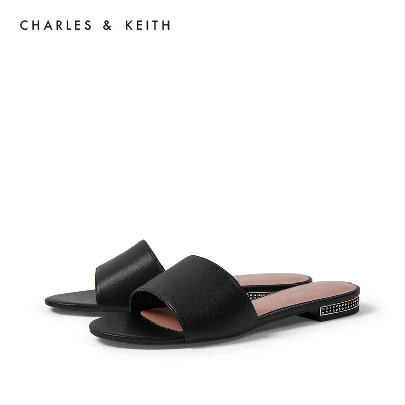 CHARLES＆KEITH Новинка на Весну и Лето2020 CK1 70380782Женские Босоножки Клип схождение