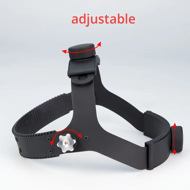 Лупа для шлема Hands Free Регулируемая налобный фонарь с увеличительным стеклом