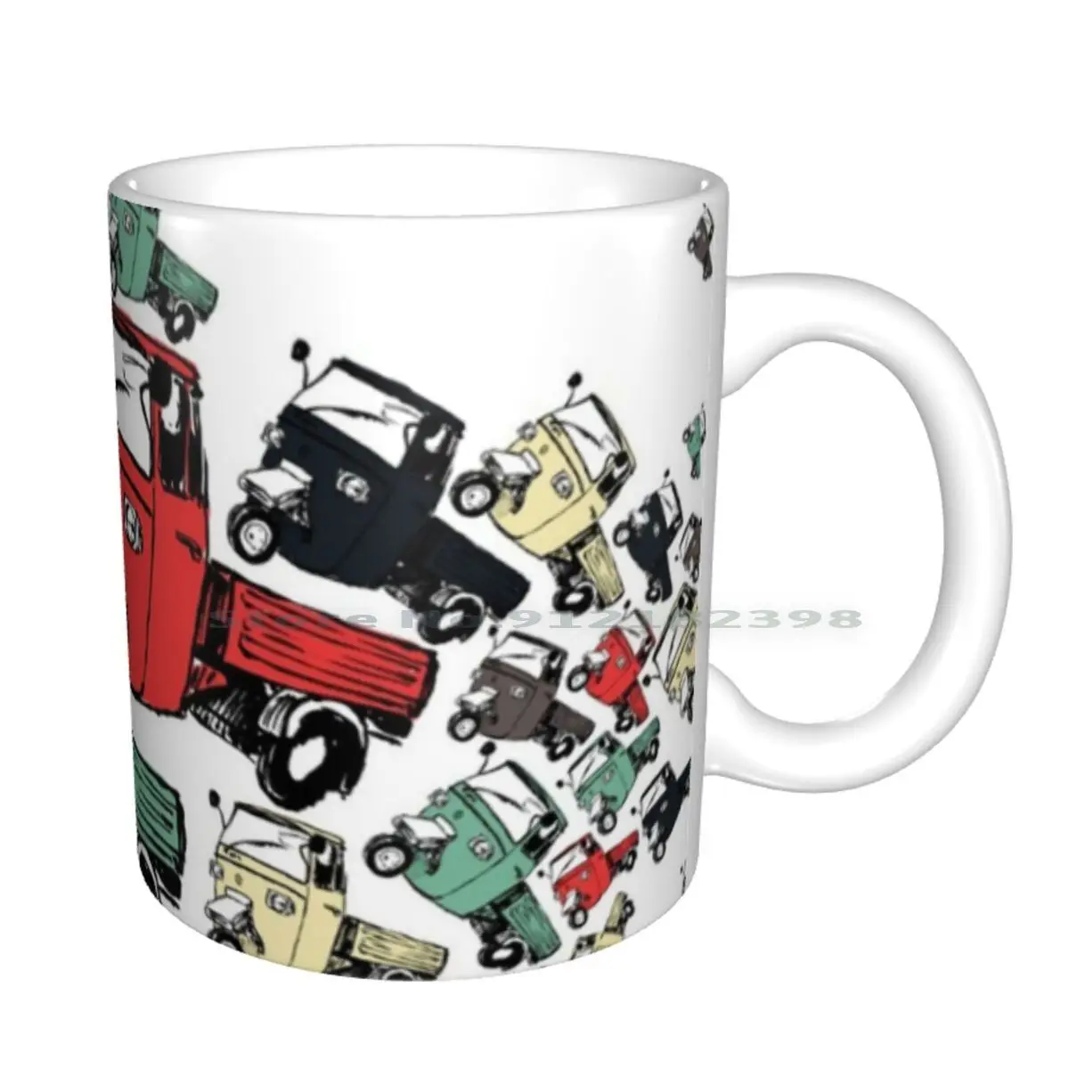 Керамические кружки Hive кофейные чашки Кружка для молока и чая скутер Ape Apecross Motor