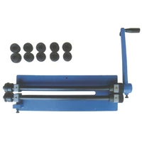 ventilation duct equipment manual reeling machine with 6 sets rm 12 mold