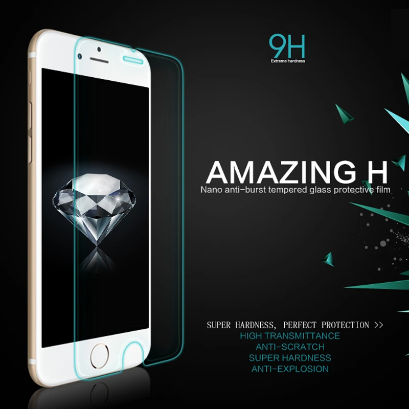9H Tempered Glass For iPhone 11 Pro X 8 7 Plus 6 6S 8Plus 7Plus 6SPlus 5 5S XI XR XS Max Screen Protector Cover Film Case |