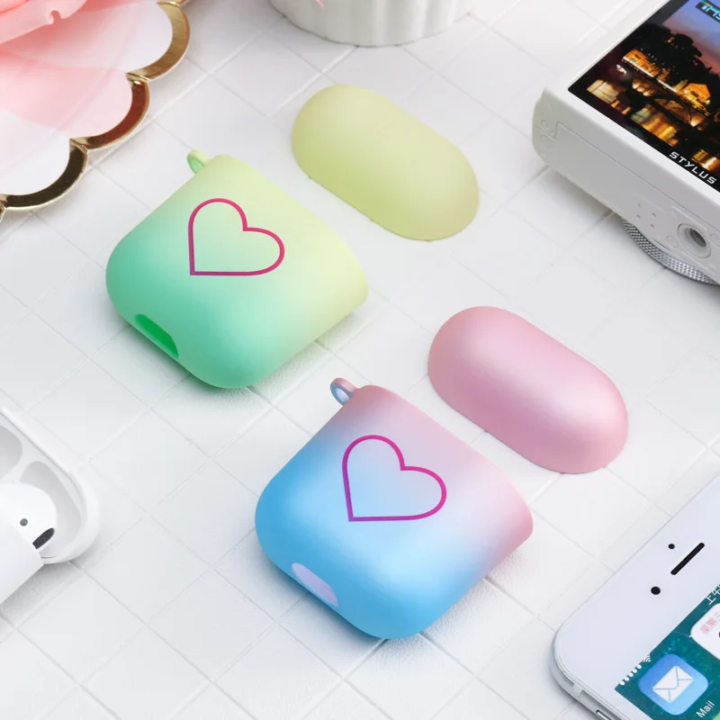 Наушники-вкладыши спортивные Android Airpods чехол для Funda Airpods Iphone 11 pro MAX S10 Mini Bluetooth беспроводной чехол для зарядки s