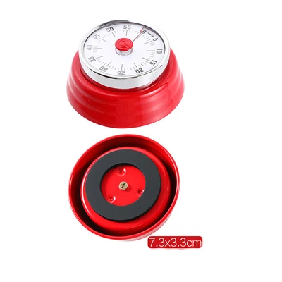 

Кухонный таймер, часы для готовки шеф-повара с громким будильником 72 дБ, магнитная подложка из нержавеющей стали для выпечки