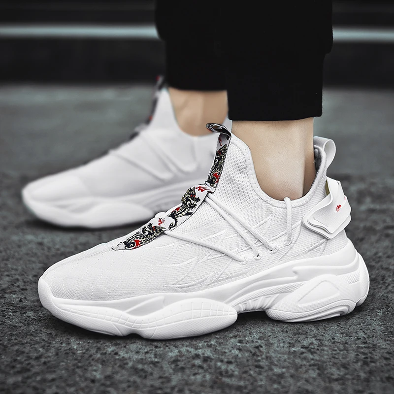 

Men Black Casual Shoes Causal Shoes For Men Casual Mens Trainers Male Sneakers Leisure Man White Sport Slip On