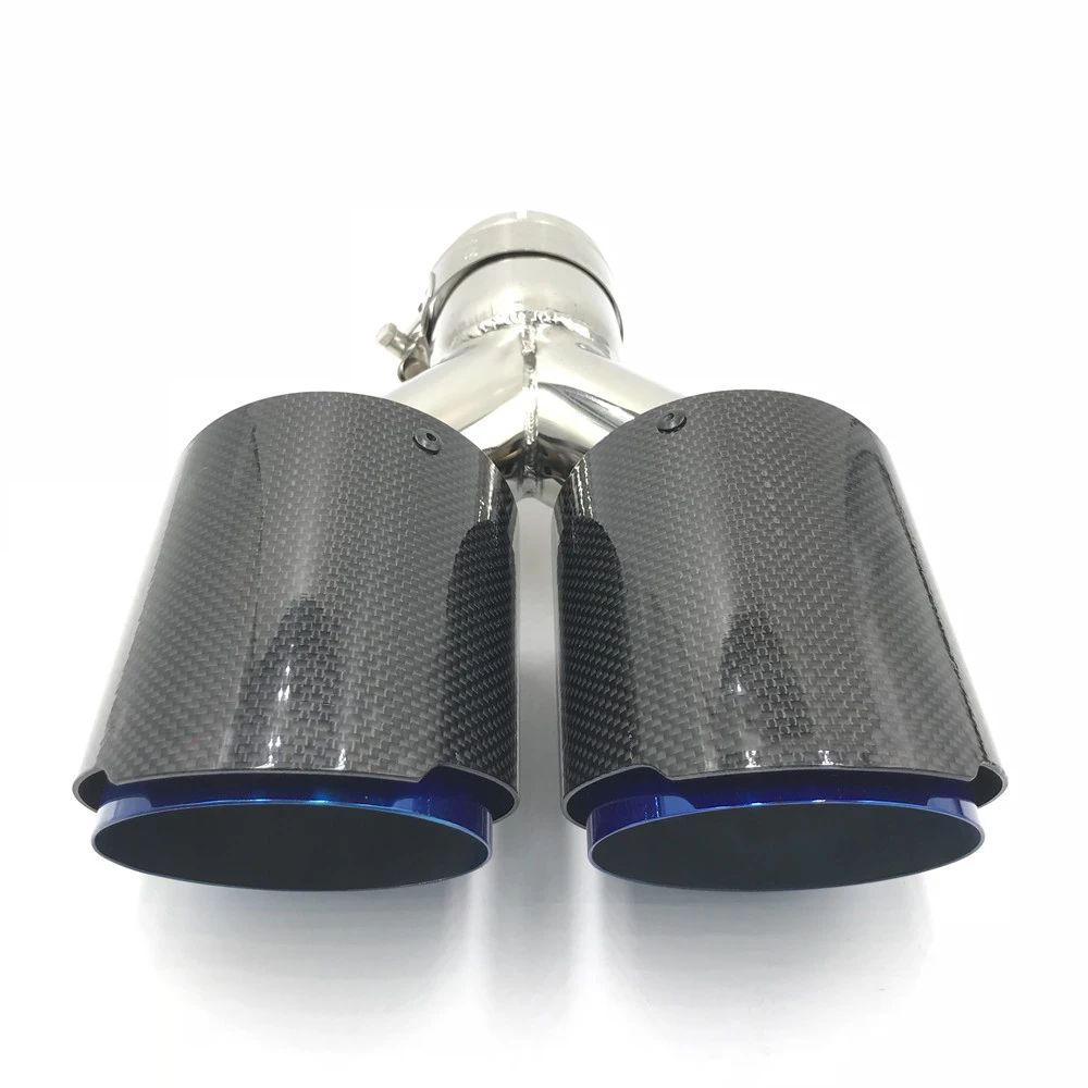 Наконечник Выхлопной Трубы для автомобилей Akrapovic универсальный Блестящий