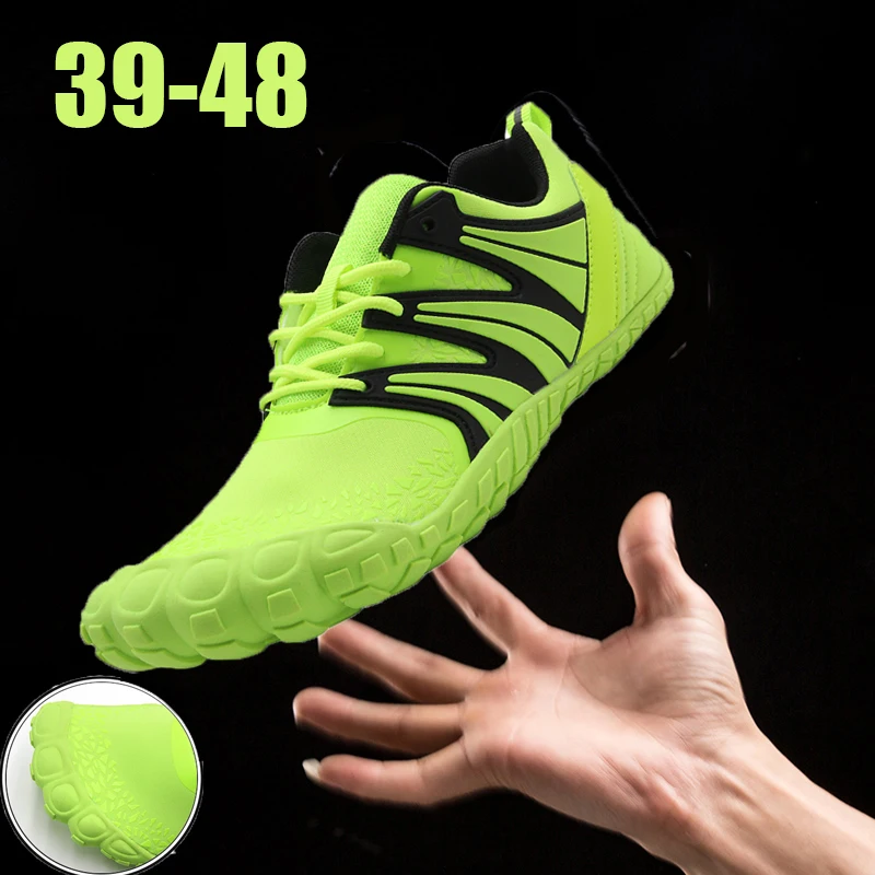 Мужская пляжная обувь для плавания дышащая сетчатая уличные кроссовки тапочки