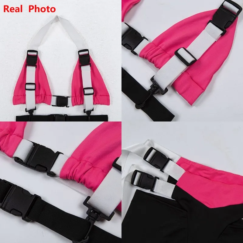 Комплект из двух предметов Helisopus Женский пикантный укороченный топ на пуговицах