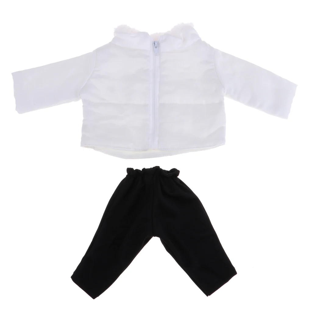 Комплект из двух предметов Хлопковая куртка и брюки для американских кукол 18