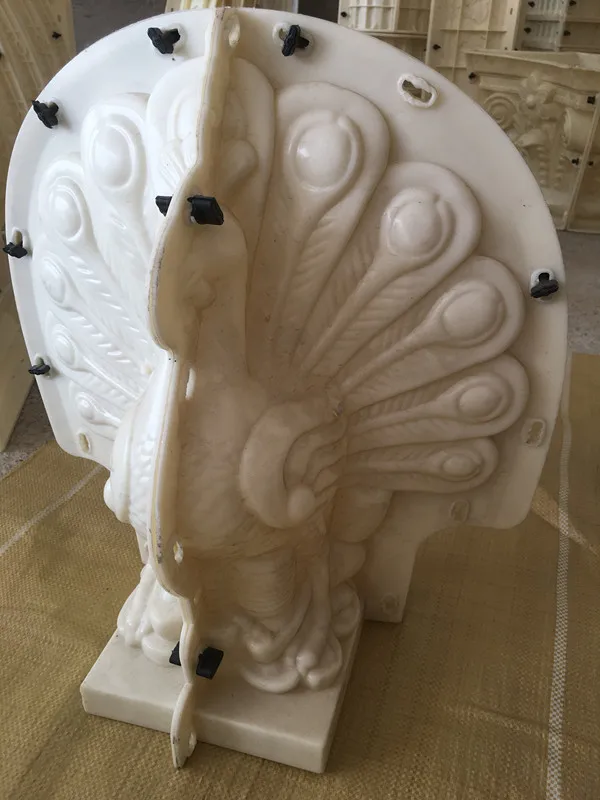 

Good Quality concrete ABS mould peacock statue molds for garden decoration Home Ornaments