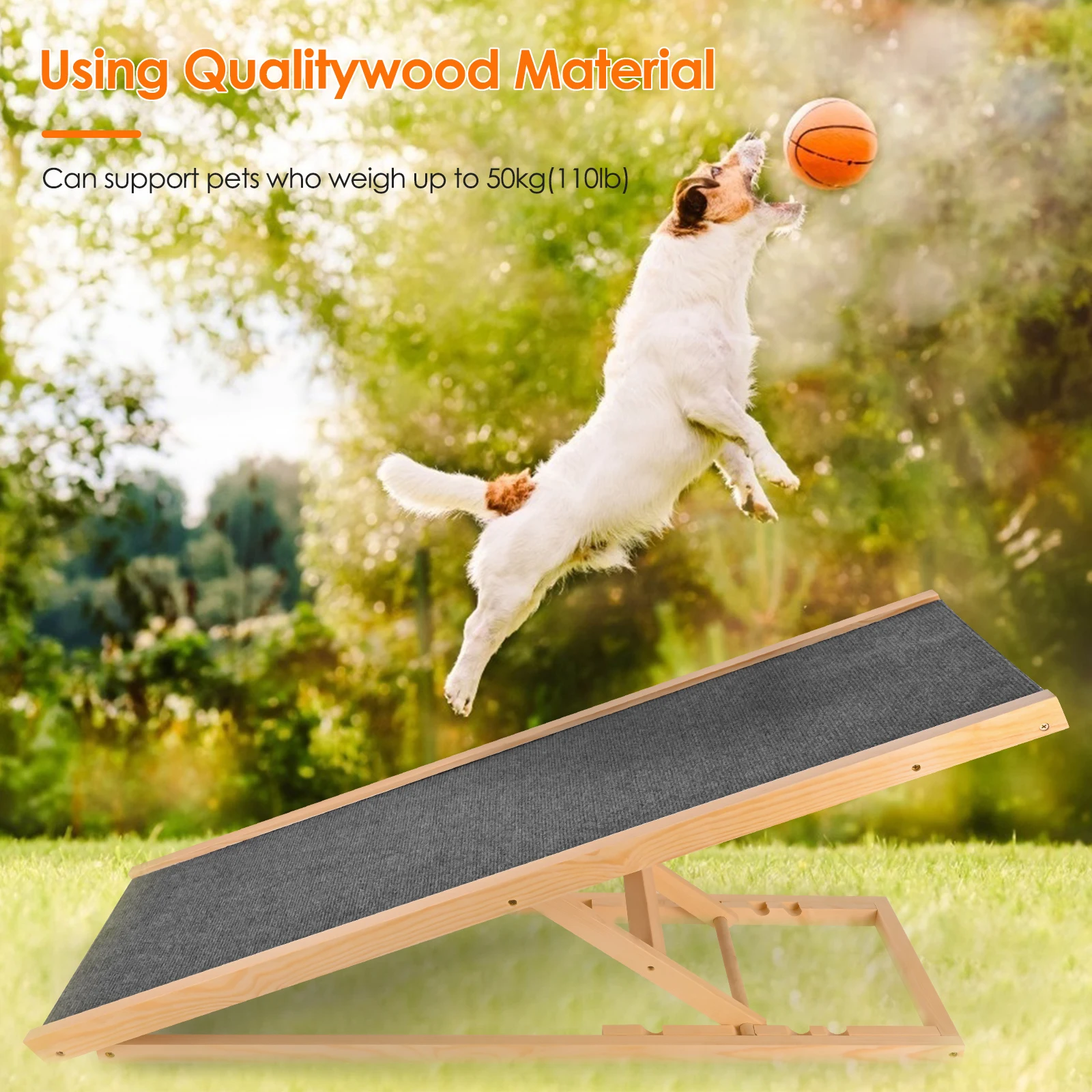 

Хороший доступ к кушетке для собак и кошек, переносная деревянная подъемная лестница с регулируемой высотой для собак, лестница, лестница, к...