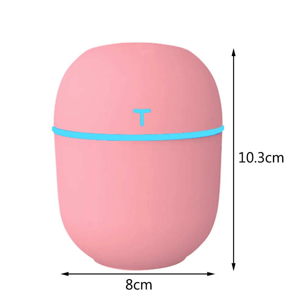 

Newest Ultrasonic Mini Air Humidifier 200ML Aroma Essential Oil Diffuser for Home Car USB Fogger Mist Maker with LED Night Lamp