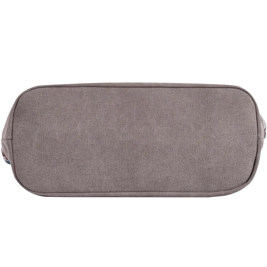 Женская сумка на плечо Большая вместительная Холщовая Сумка для шоппинга