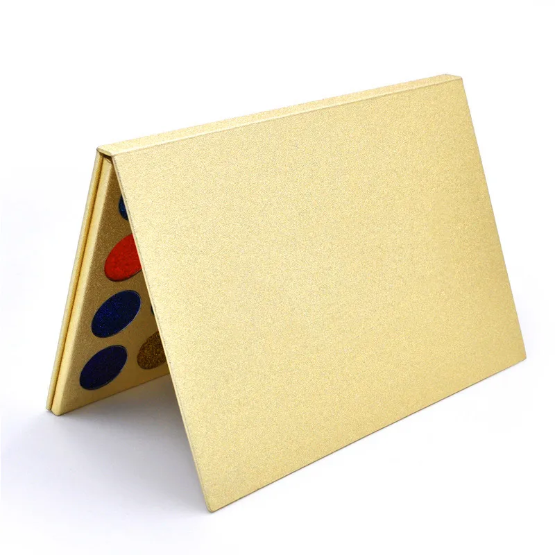 Палитра теней для век 24 цвета стойкие блестящие тени водостойкие