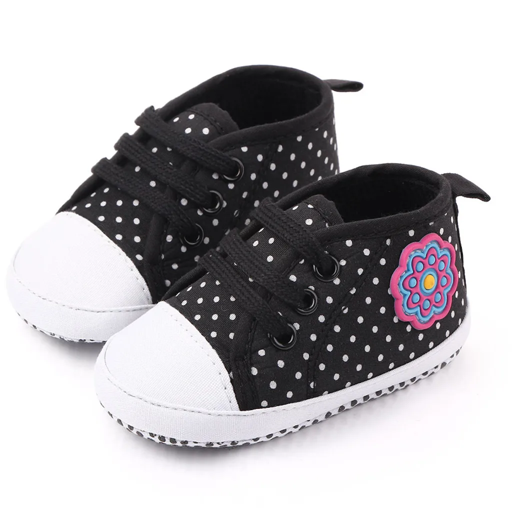 1 пара шикарных ботинок для маленьких девочек парусиновые ботиночки малышей в