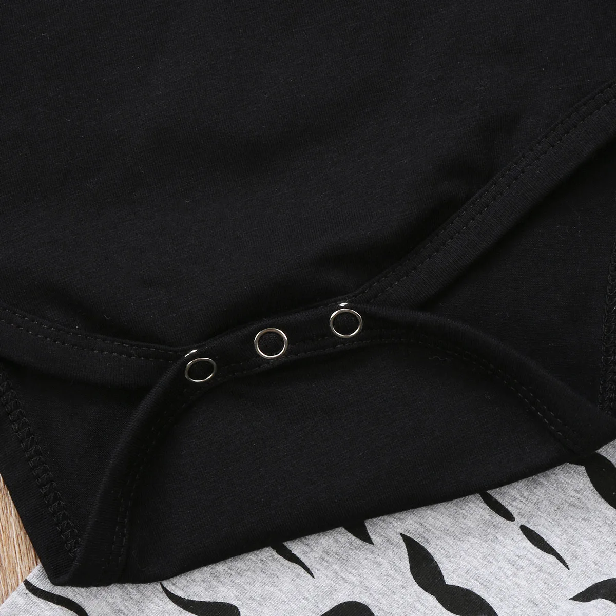 Комплект из 3 предметов Одежда для новорожденных мальчиков с изображением усов и