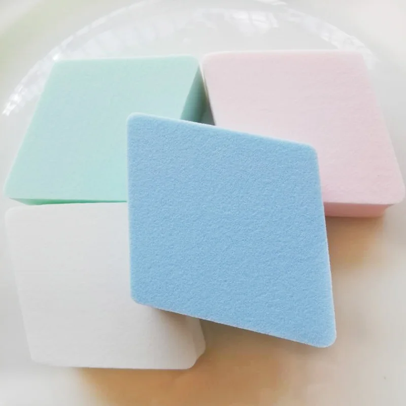 8 шт. уход за кожей лица Треугольники Пуховок для квадратный безлатексный