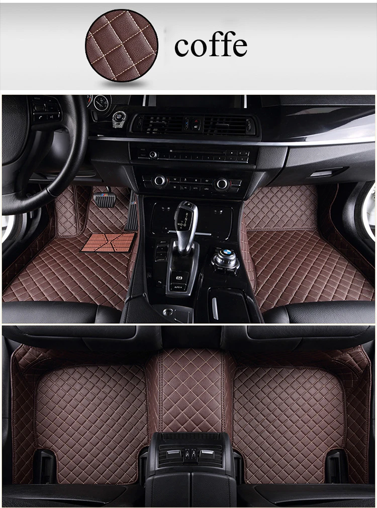 Кожаный коврик для ног автомобиля на заказ для Citroen DS DS3 DS4 DS5 DS6 DS7 DS4S DS5LS для Dodge Journey автомобильные коврики автомобильные аксессуары