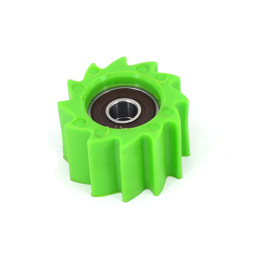 Зеленая Цепь ползунок маятник направляющий нижний ролик для KAWASAKI KX250F KX450F 2009 2016