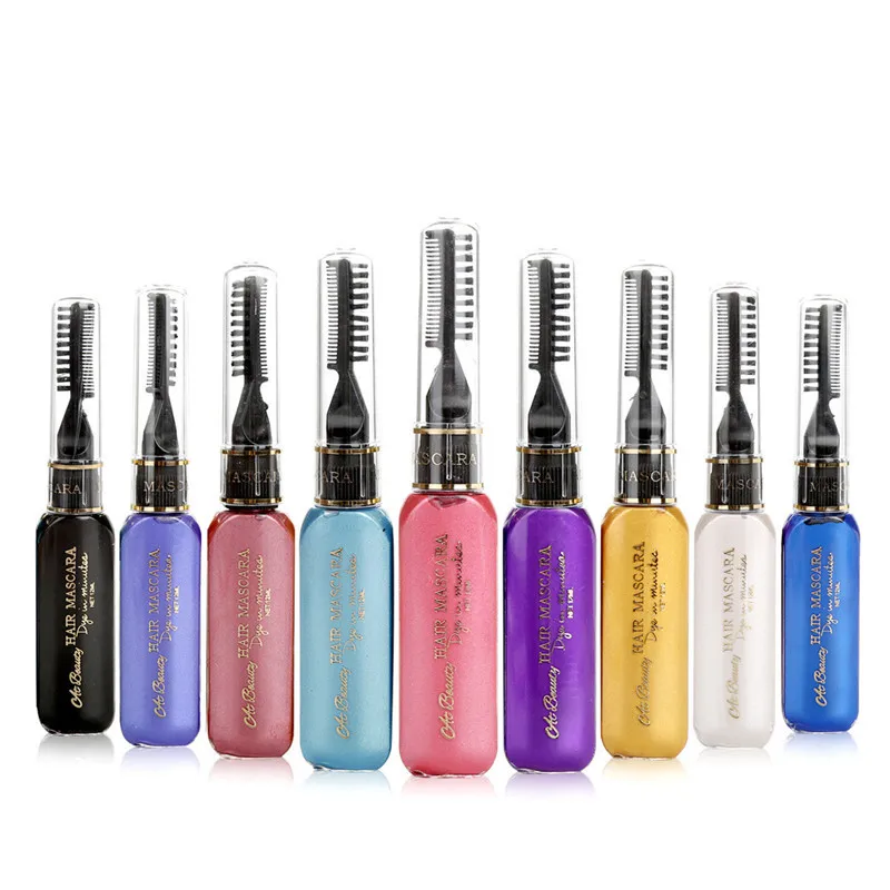 13 Цветов одноразового цвет волос вечерние краска для временного нетоксичный